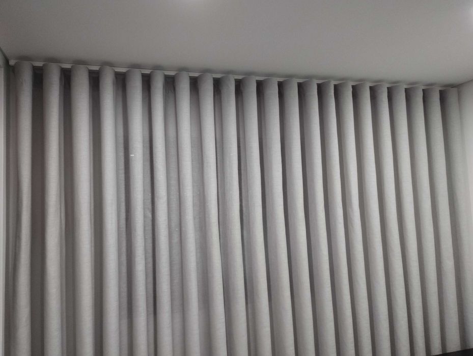 Cortina onda perfeita