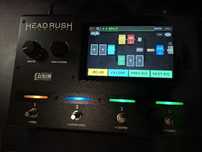 Headrush Gigboard multiefekt gitarowy, looper, interface,  Zamiana