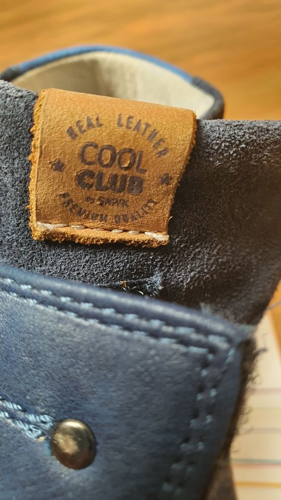 Buty wiosenne skórzane chłopięce Coolclub rozm. 30