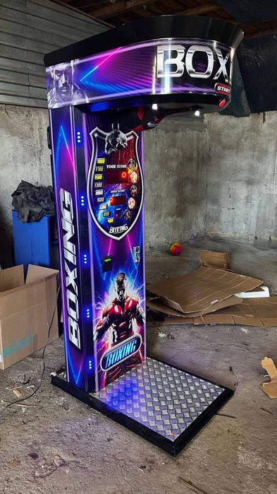 Силомер , автомат боксер , аттракцион , груша боксерская автомат