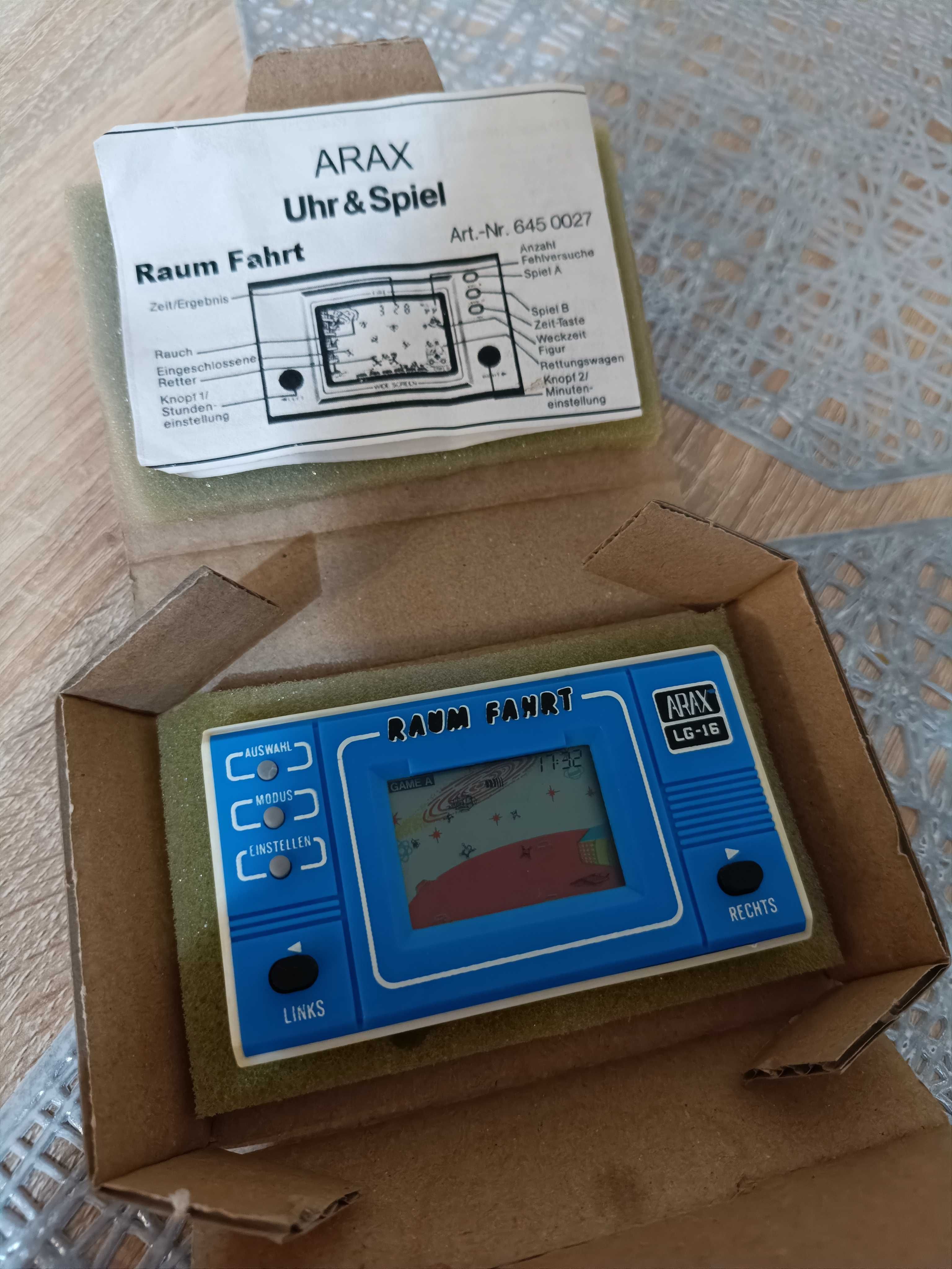 Konsolka stara handheld gierka PRL Game&Watch unikat