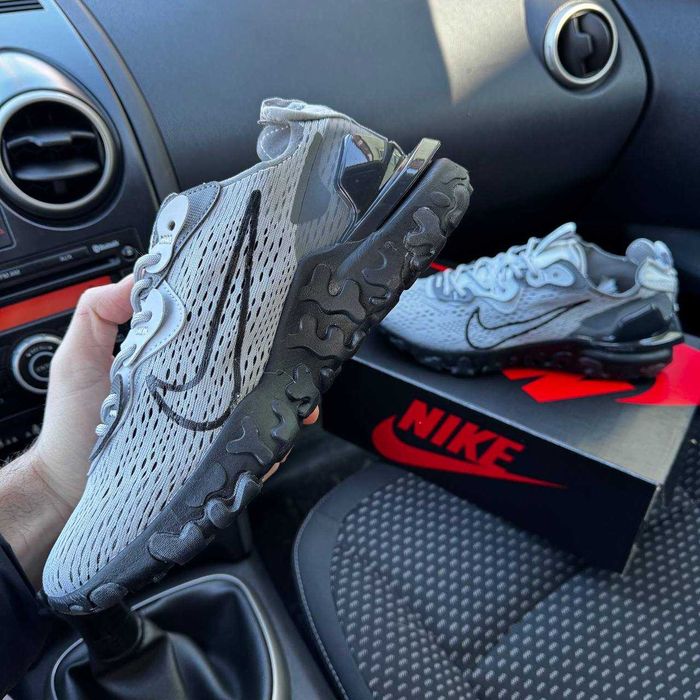 !SALE! Nike React Vision Grey/Black 40 41 42 43 44 45 найк реакт