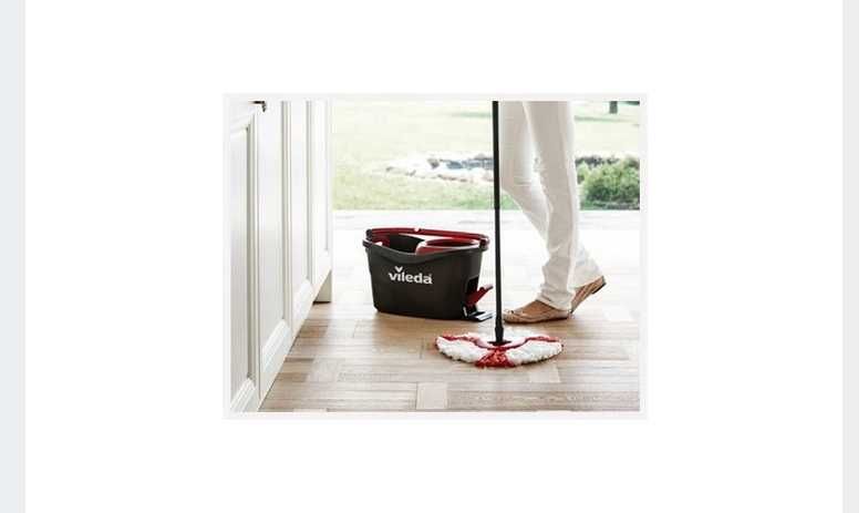 Vileda MOP OBROTOWY Turbo Easy Wring and Clean TURBO ZESTAW BOX