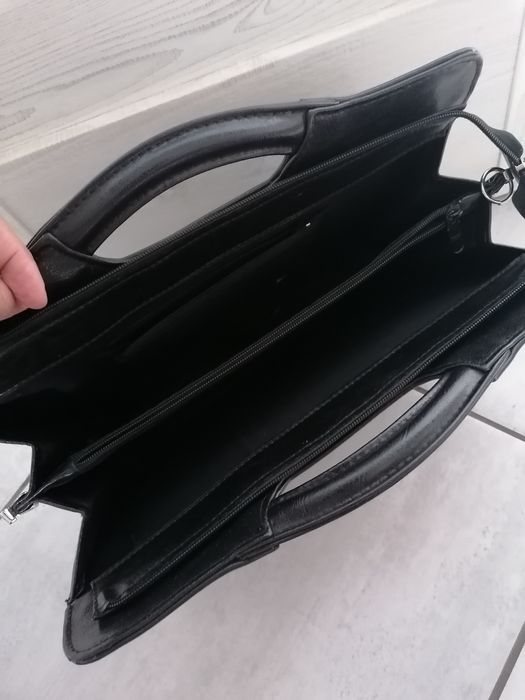 Damska torebka teczka aktówka skóra