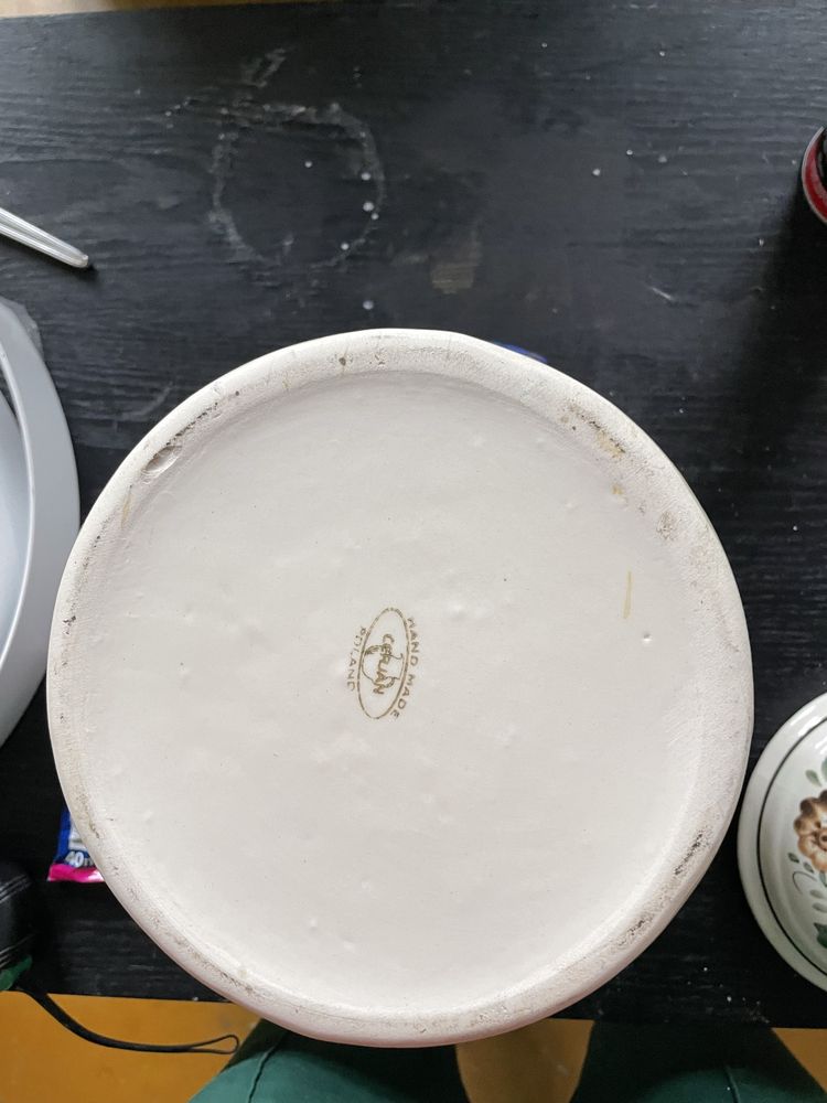 Duży ceramiczny pojemnik na czosnek 5 litrów