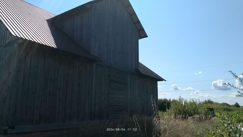 Продам будинок недобудований дерев'яний , котел на тверде