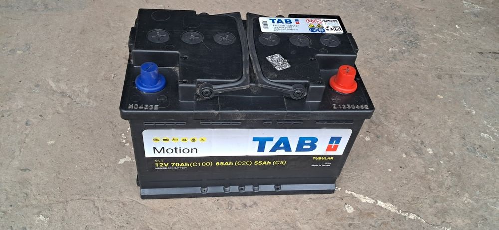 Тяговий акумулятор TAB Motion Tubular 75 Ah (- +)