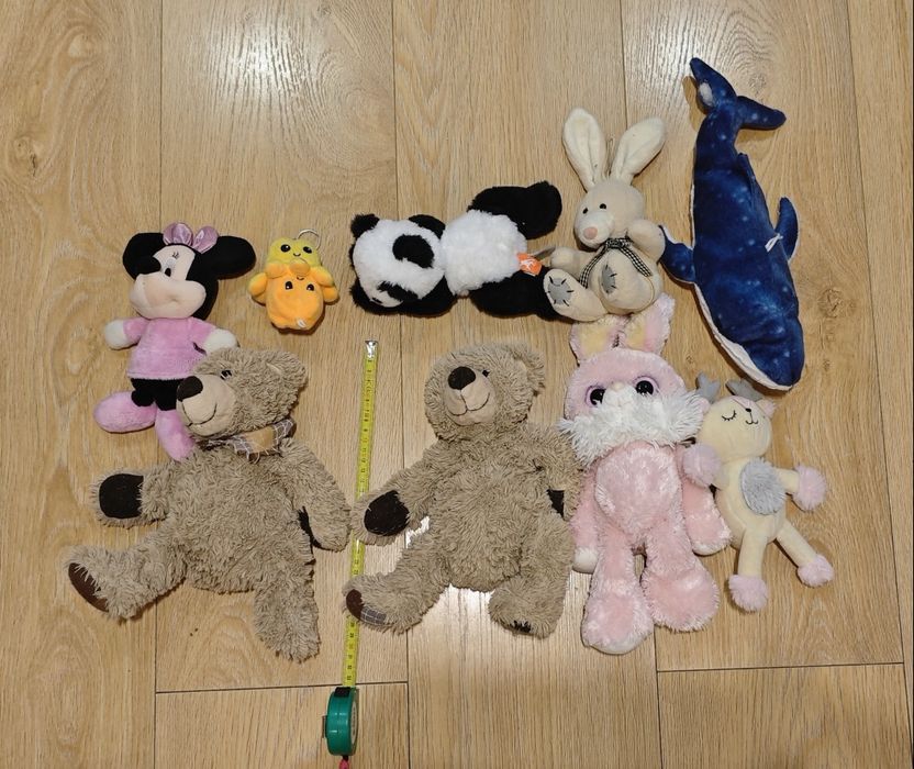 Maskotki 9 szt pluszaki