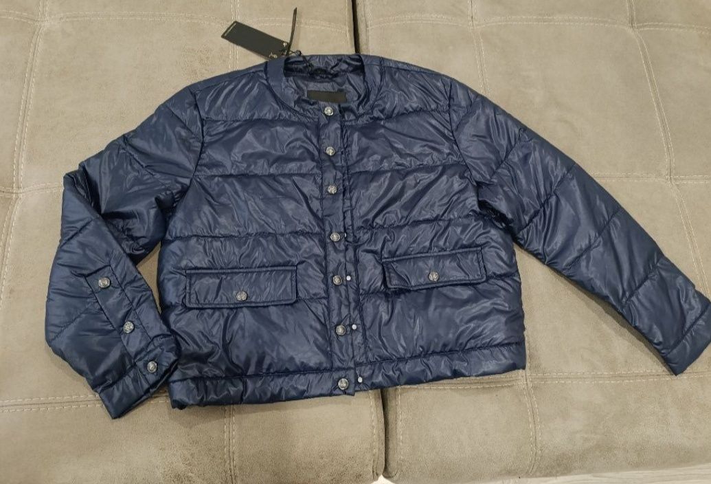 Куртка , бомбер Massimo Dutti M синя