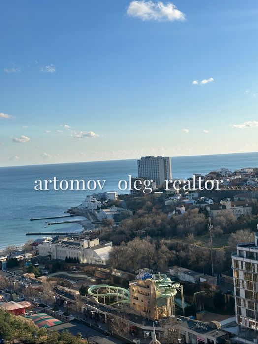 New‼️Аркадия‼️ПЕРВАЯ АРЕНДА‼️Жк Гагарин Плаза,ВИД МОРЯ‼️Loft студия