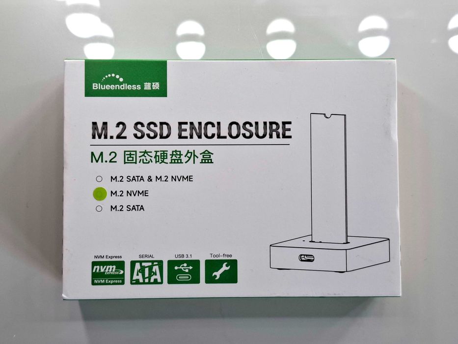 Stacja dokująca / HUB do dysków NVMe – USB-C 10Gbps