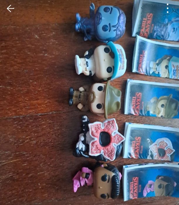 Funkos Pop kinder joy dos stranger things
