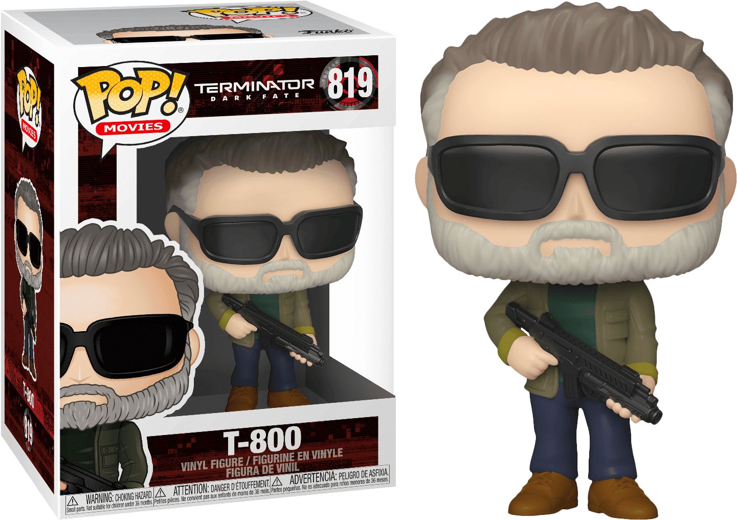 Funko POP! Terminator T-800 819 Arnold Schwarzeneg