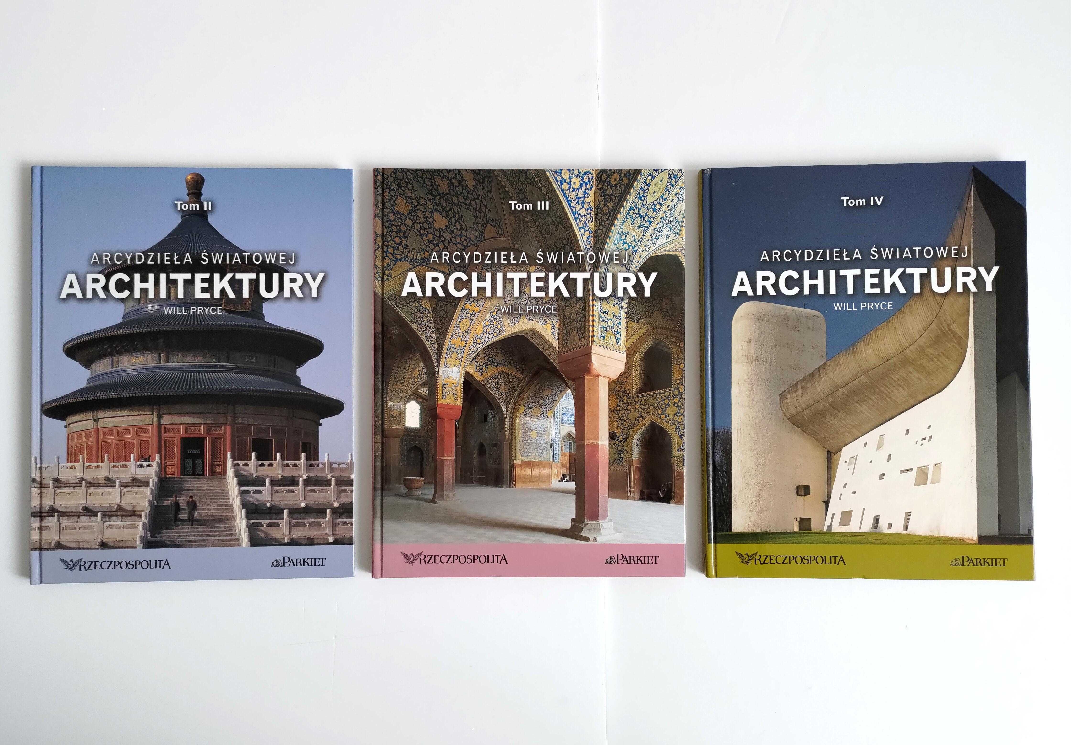 Arcydzieła światowej architektury - tom 2, 3, 4