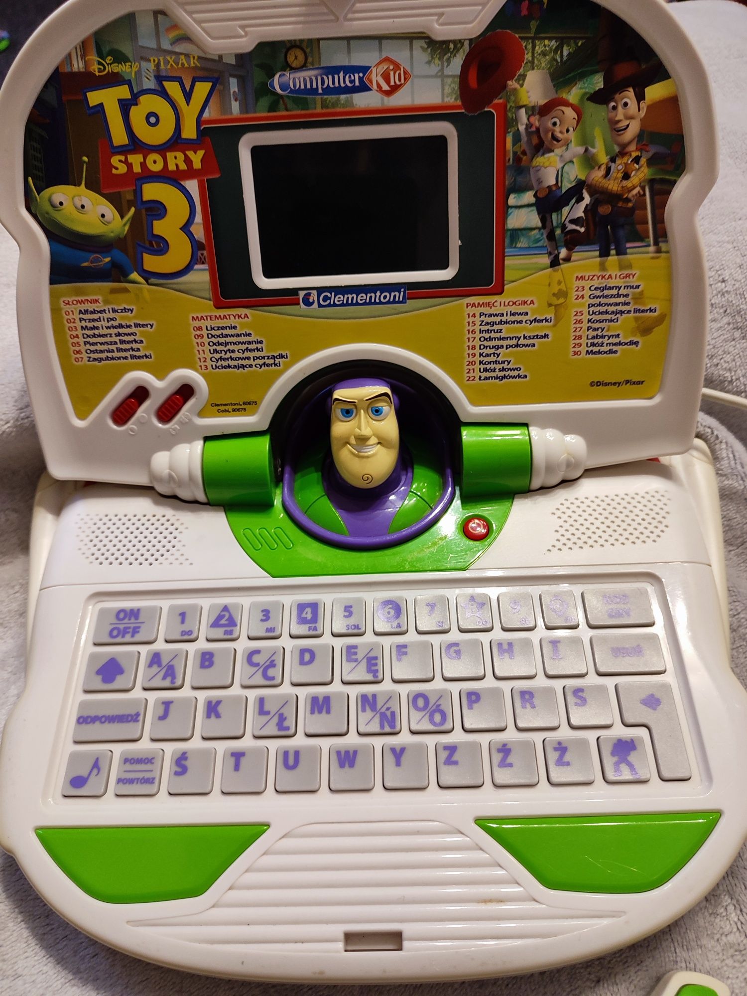 Laptop Toy Story Clementoni edukacyjny