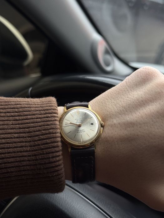 Годинник Poljot/Полёт з позолотою оригінальний