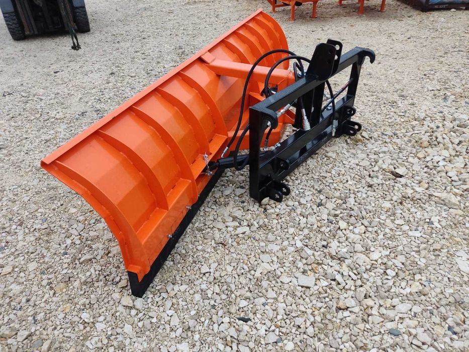 Nowy pług do śniegu na dwa siłowniki mocowanie euro/tuz DOWÓZ