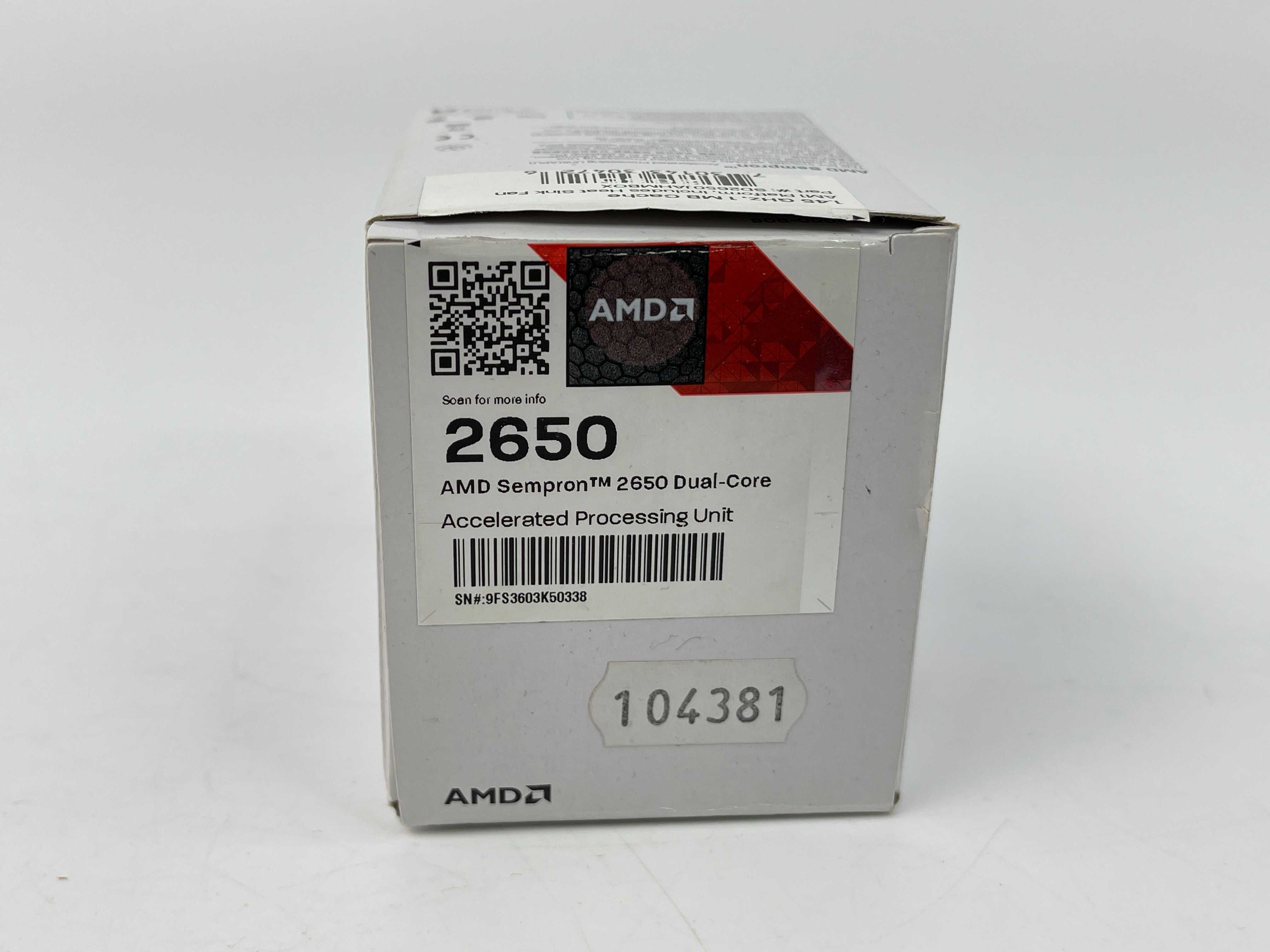 Процесор AM1 AMD Sempron 2650, LGA 1155 Intel Celeron G1620 Box