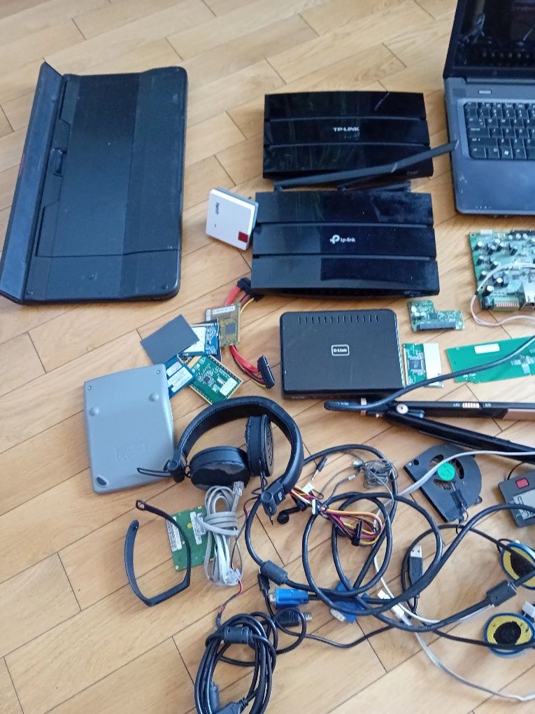 Zestaw elektroniki mix elektroniki