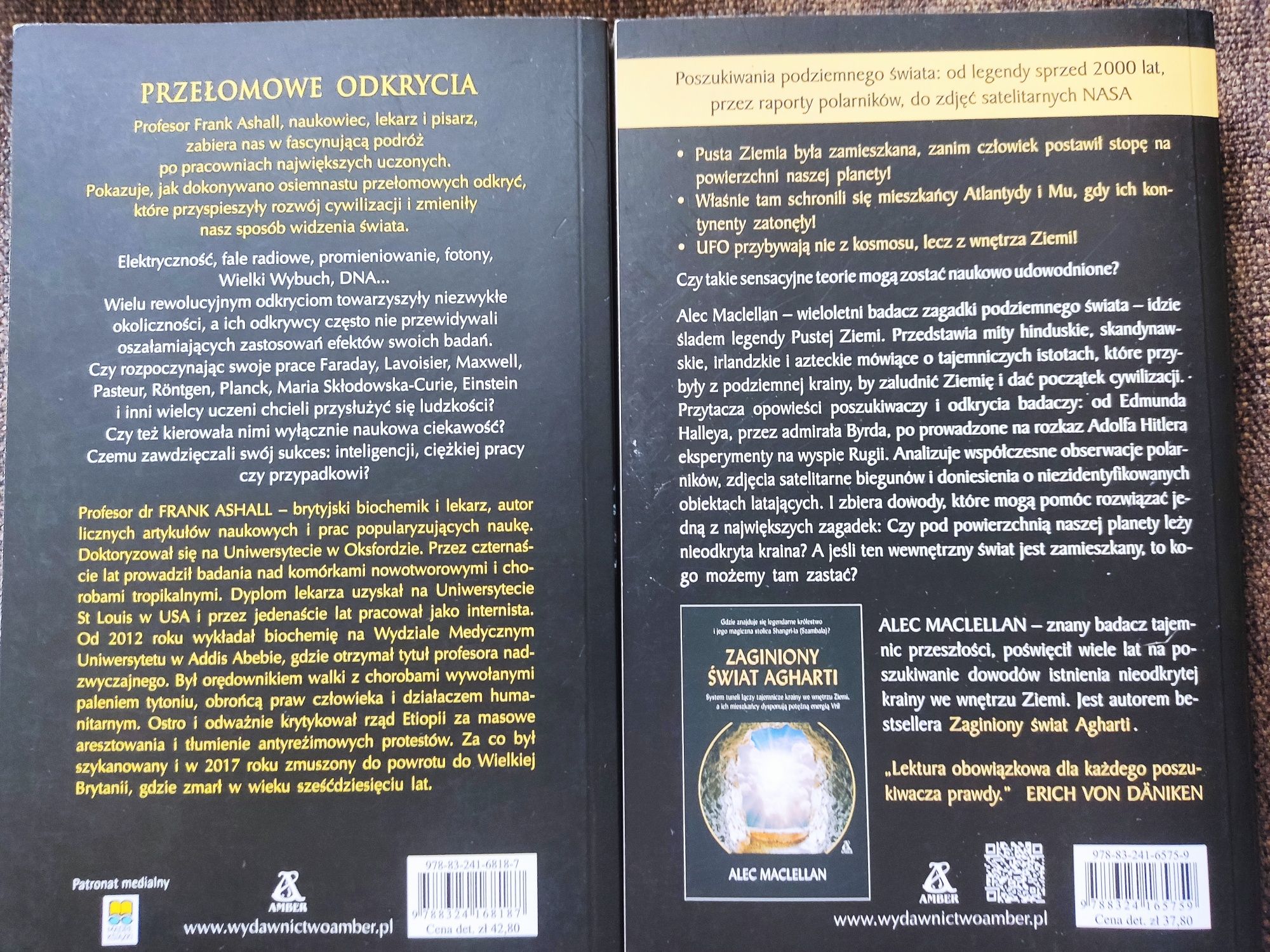 Przełomowe odkrycia Frank Ashall, Tajemnica pustej Ziemi Maclellan