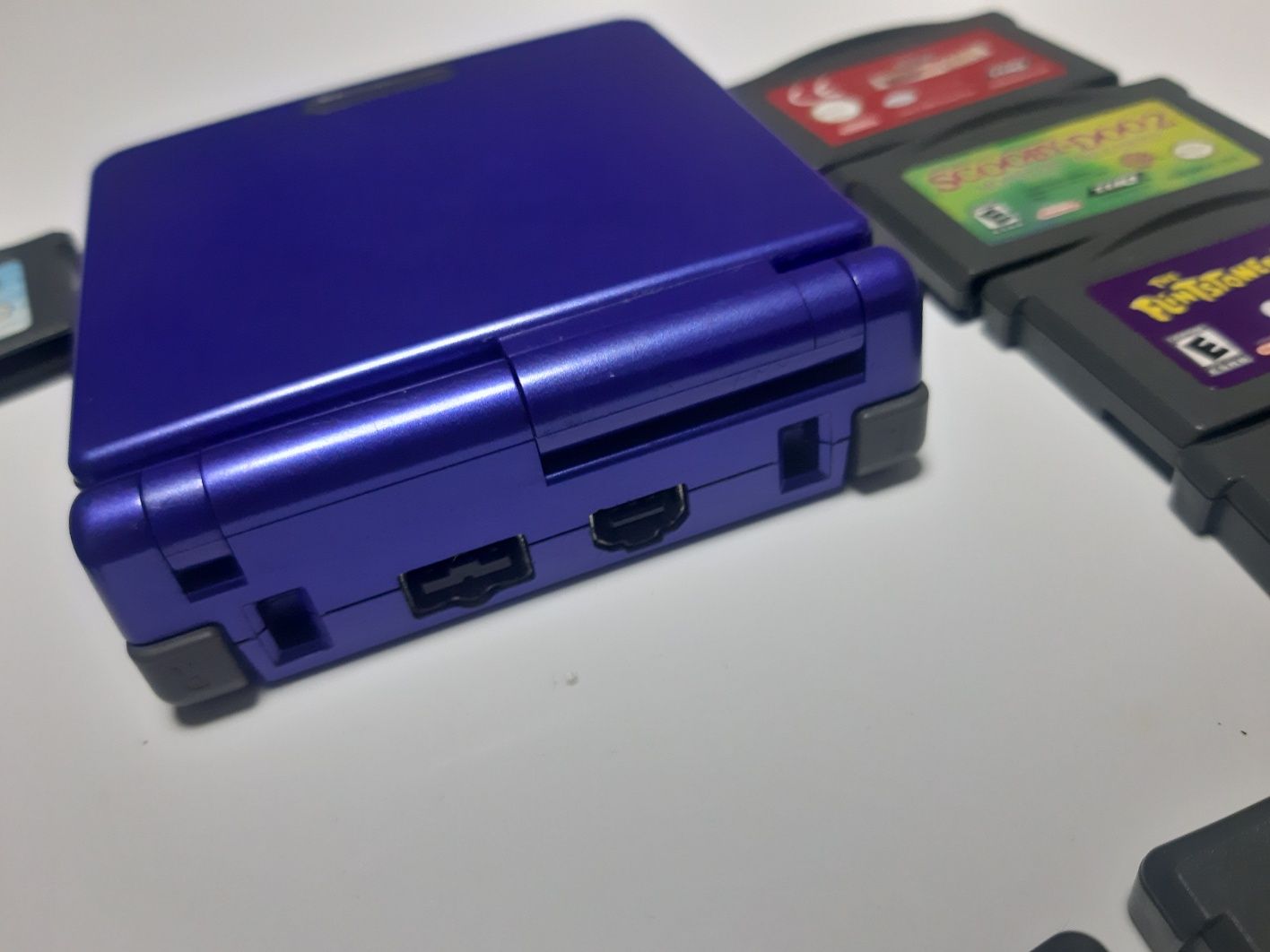 Gameboy Advance SP niebieski Blue 16 gier ładowarka lub zamiana na PS4