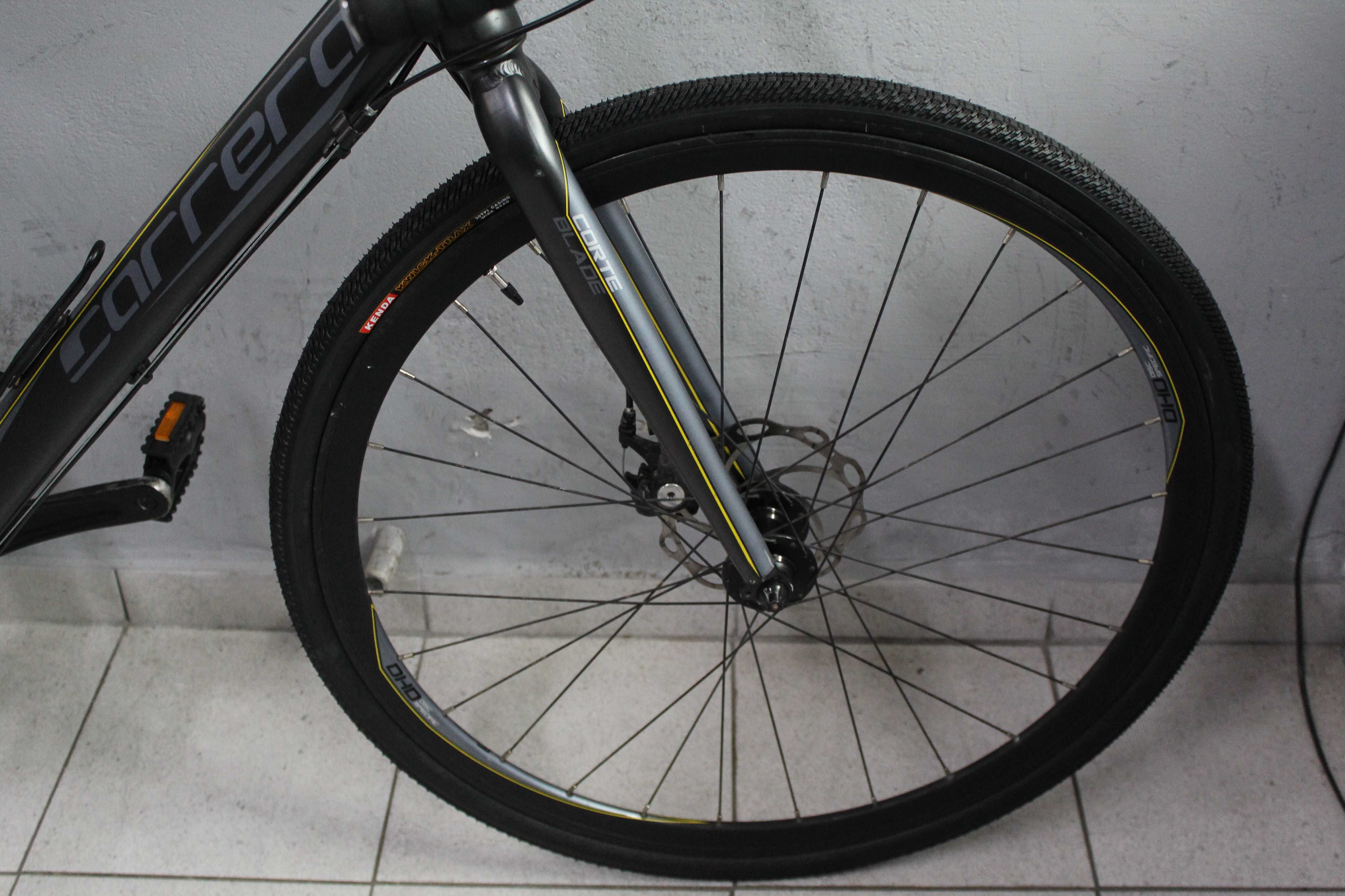 Rower gravel CARRERA GRYPHON, Roz. 54 cm, Koła 28", Micro. Advent 1x10