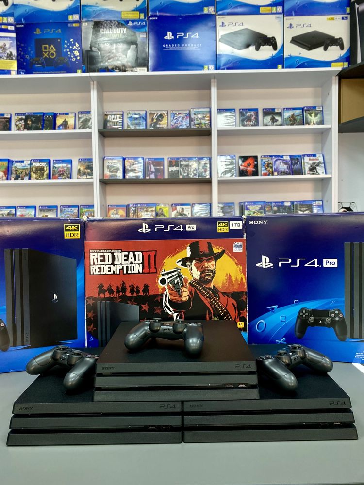 Sony PlayStation 4 Pro 1Тб у Відмінному стані+безкоштовна гра на вибір