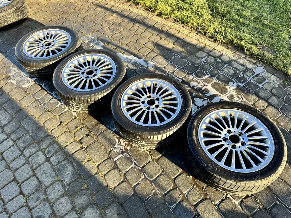 Komplet alufelg 215/50/17 5x120 ET47 idealne na zime bmw e46 e90