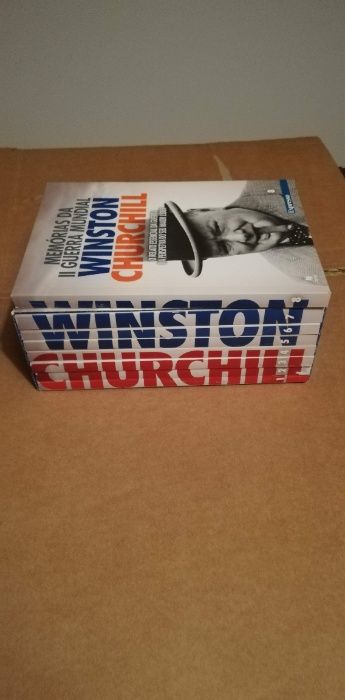 Memórias II Guerra Mundial Winston Churchill (Novo)