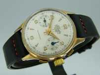 Atlantic Chronograph Vintage Piękna Pasówka