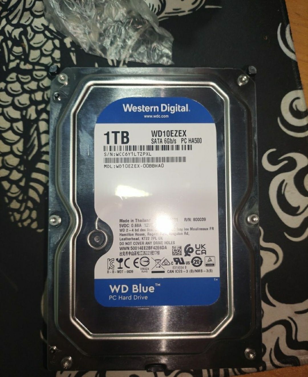 Продам Жорсткий диск 1 TB Western Digital.