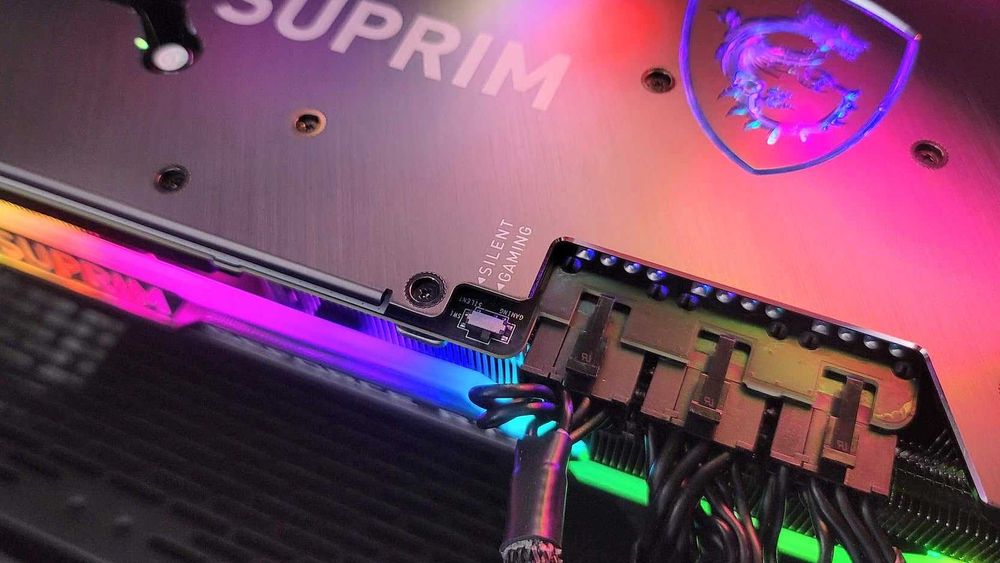 Продам 4 Видеокарты MSI GeForce RTX 3080 Ti Suprim 12GB