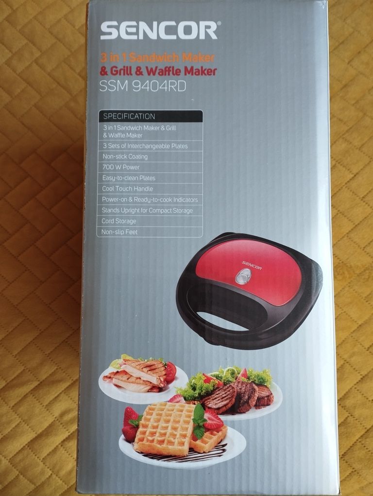 Sandwich Maker Sencor 3 w 1