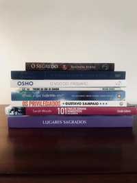 Livros variados • Autoajuda, Viagens • desde 3€