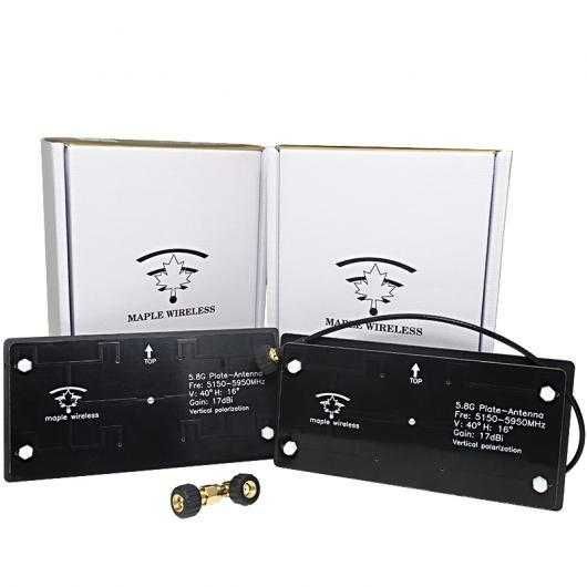 Патч антенна Maple Wireless 5.8G 17dBi SMA AAT