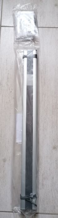 Roleta plisowana nowa 120/54 srebrzysty Mróz