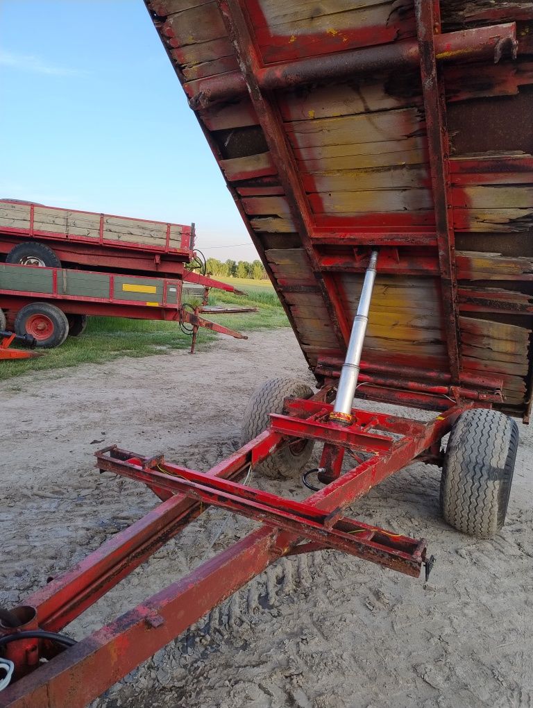 Przyczepa 4.5t wywrotka na 3 strony
