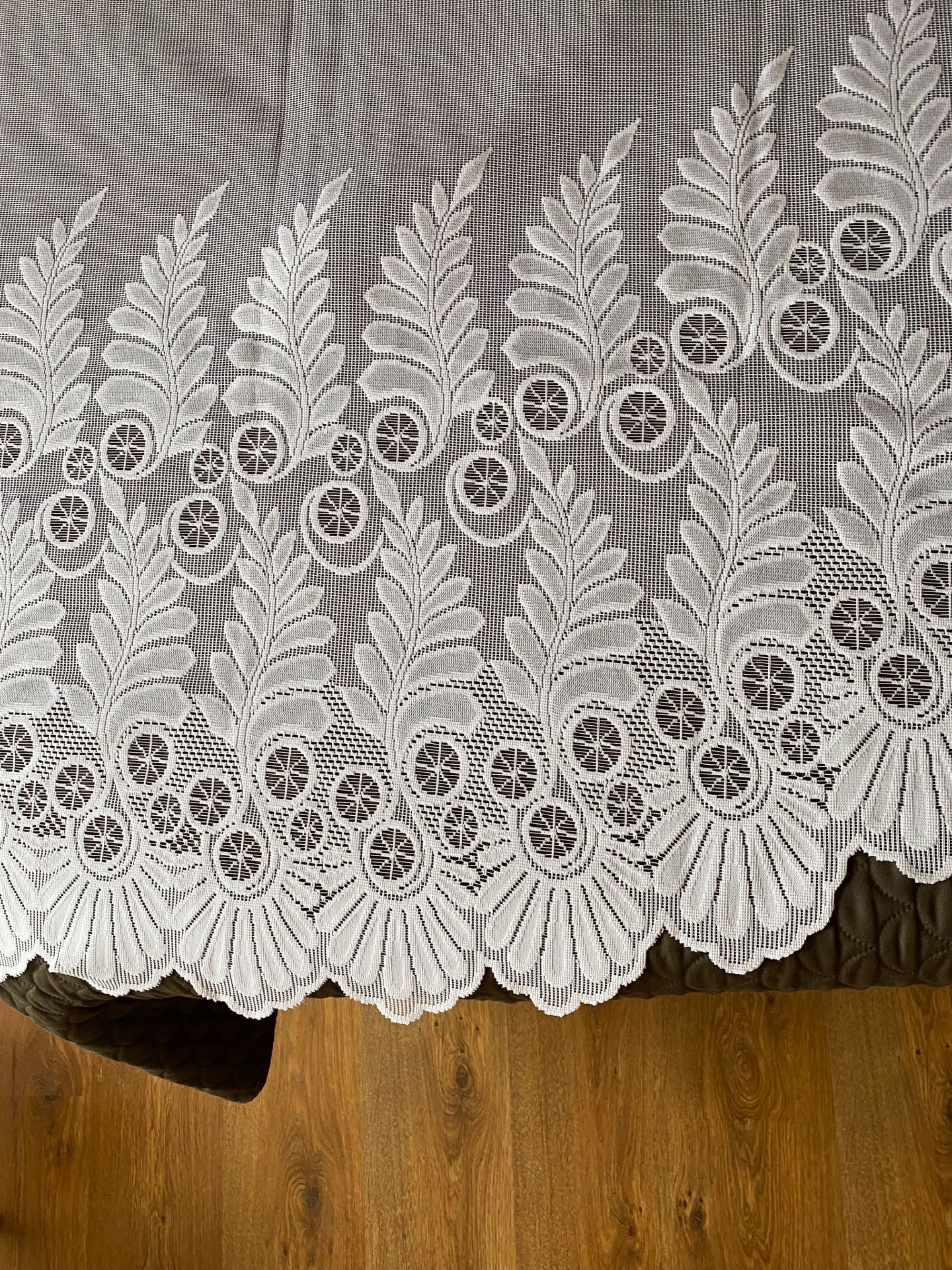 Żakardowa firana na taśmie 290 cm/ 160 cm