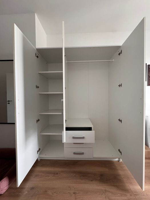 Szafa VELLERUP 151x200 biały JYSK