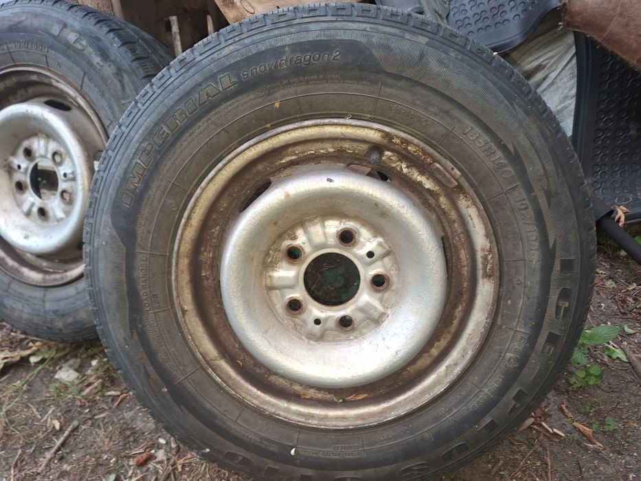 Koła Opony zimowe fiat ducato 185/14C 2020