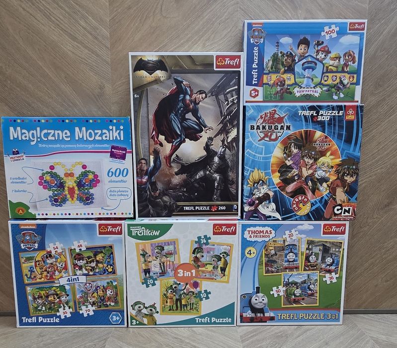 Puzle i magiczna mozaika