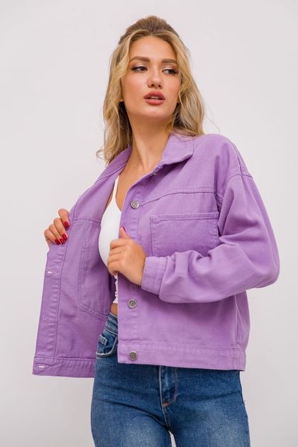 Джинсова куртка жіноча