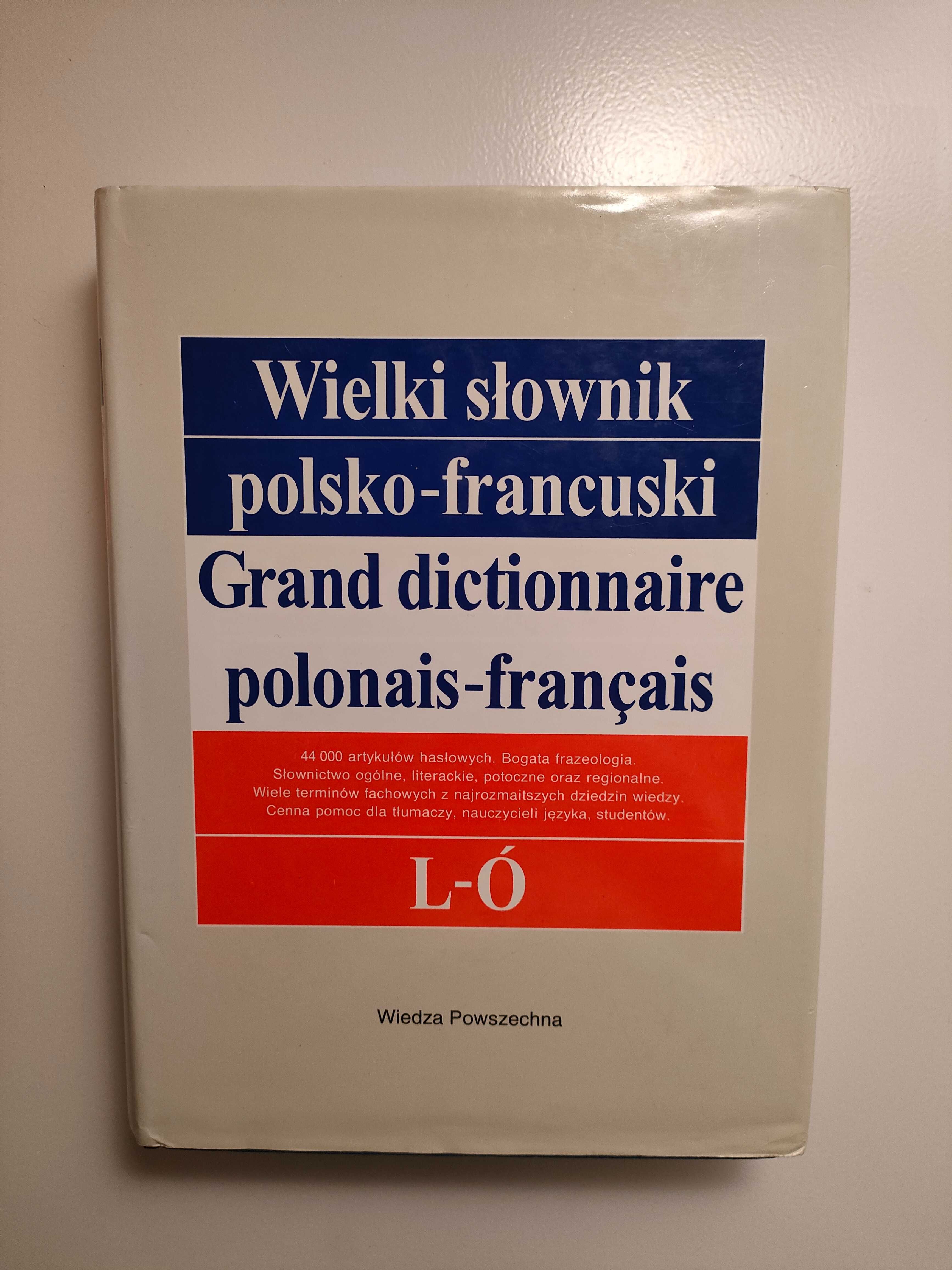 Wielki słownik polsko-francuski A-K i L-Ó