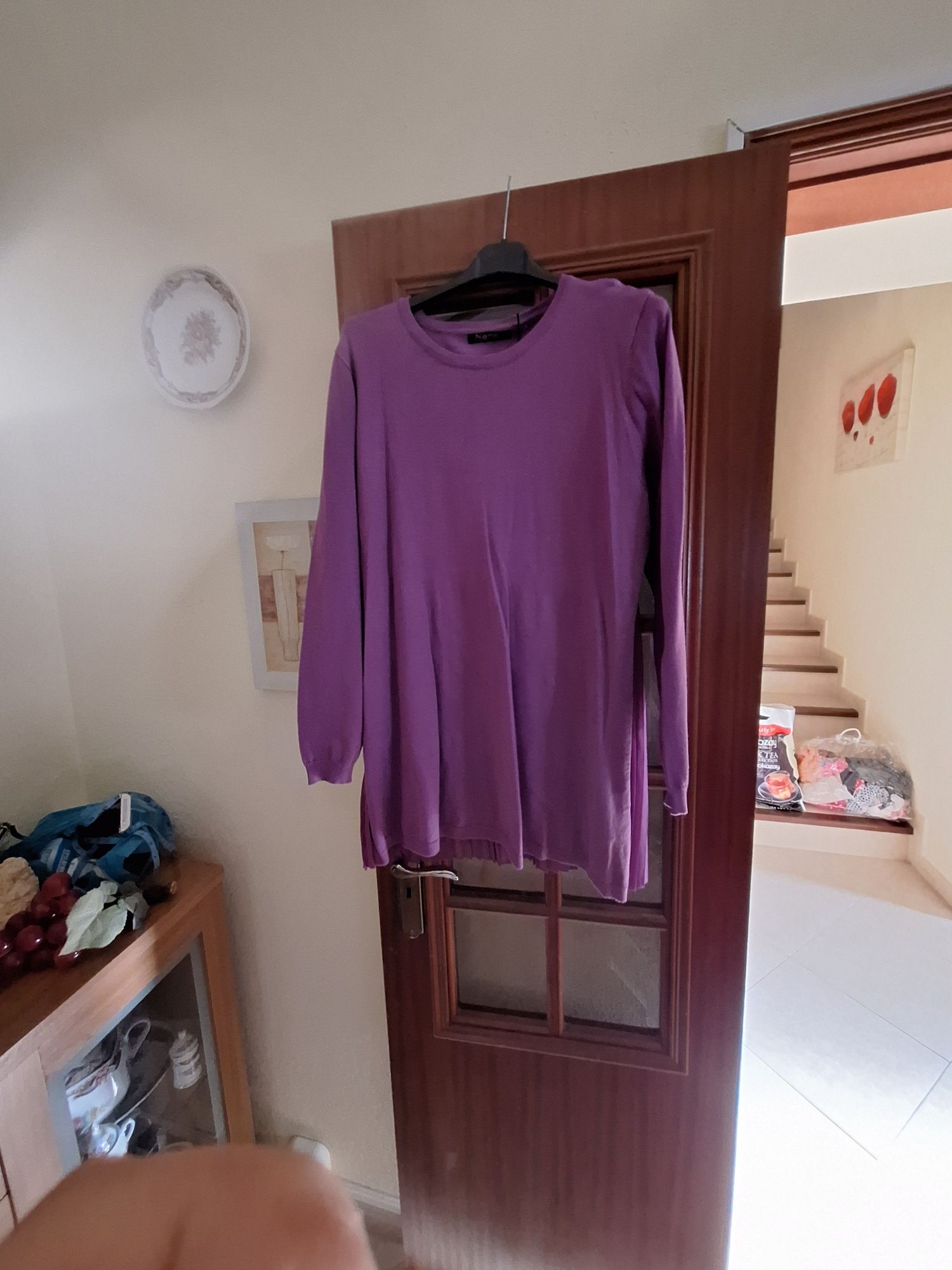 Lote de 20 blusas de malha e 2 casacos Moda Ana e Nana Moda Girls