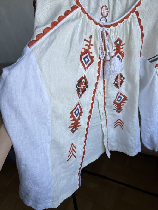 Вишита сорочка Etnodim  жіноча, вишиванка L (XL)
