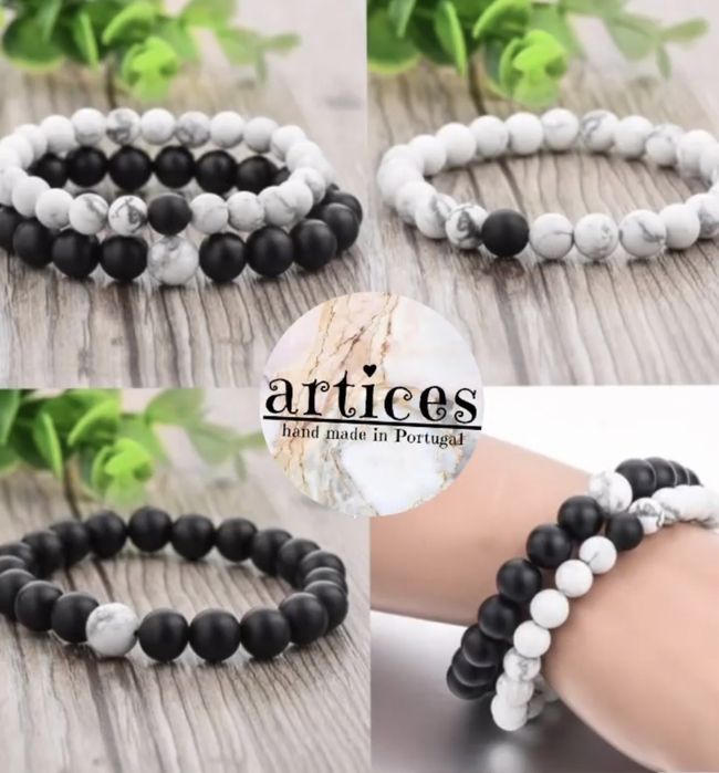 Pulseiras de pedras naturais