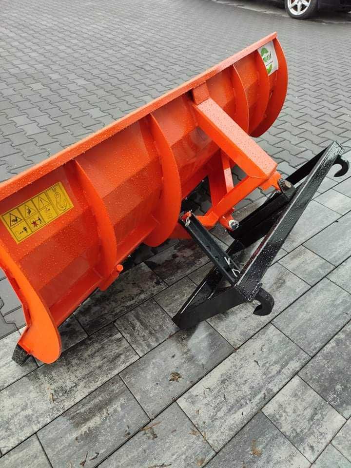 Malowany proszkowo pług do śniegu do traktora do tura na tuz