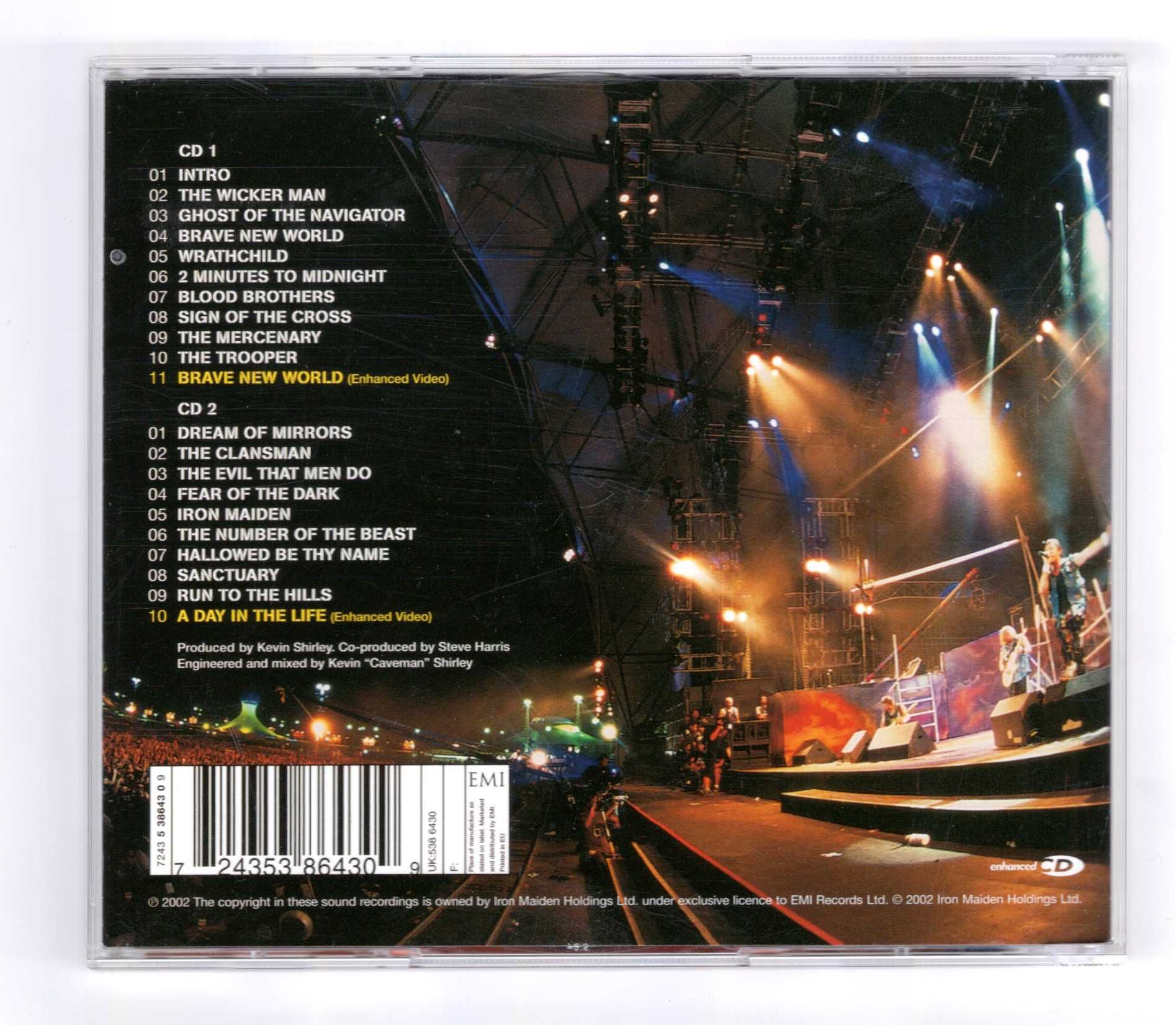 Iron Maiden - Rock In Rio (2xCD) Enchanced CD
