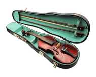Violino com Estojo e Dois Arcos