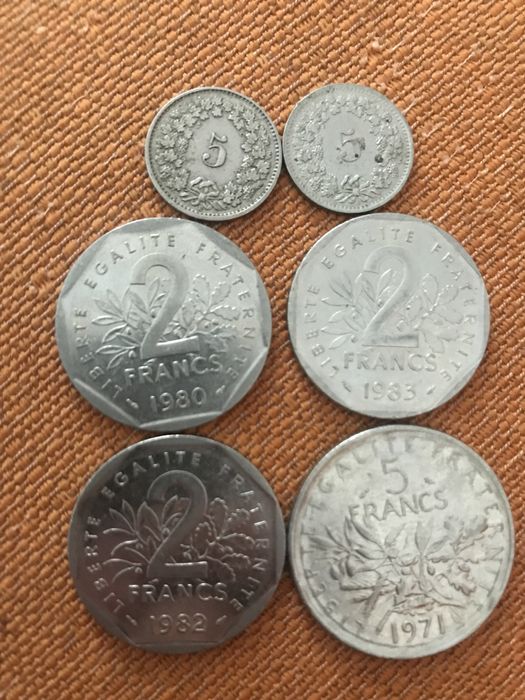 Moedas antigas francesas